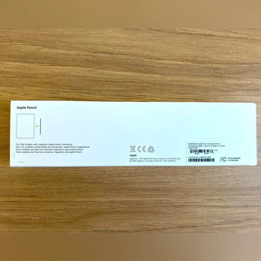 Apple Pencil (2nd Generation) Empty Box Only